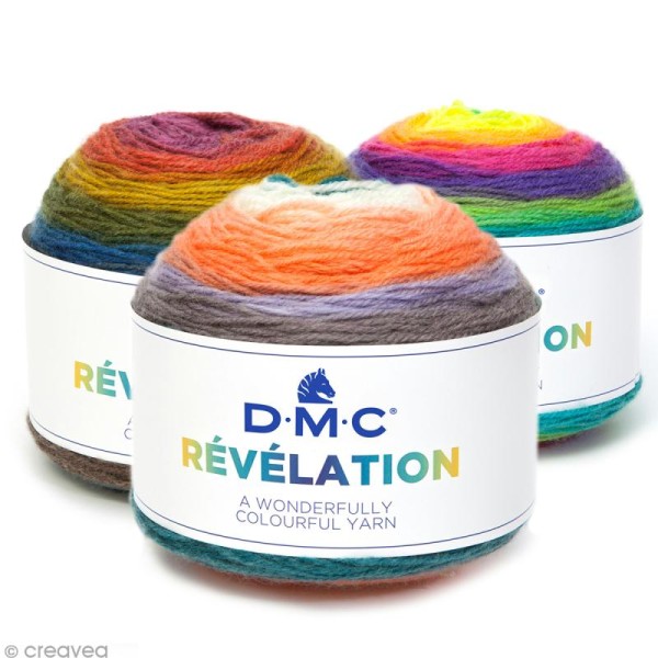 Laine Révélation Multicolore DMC - 150 g - Plusieurs coloris - Photo n°1