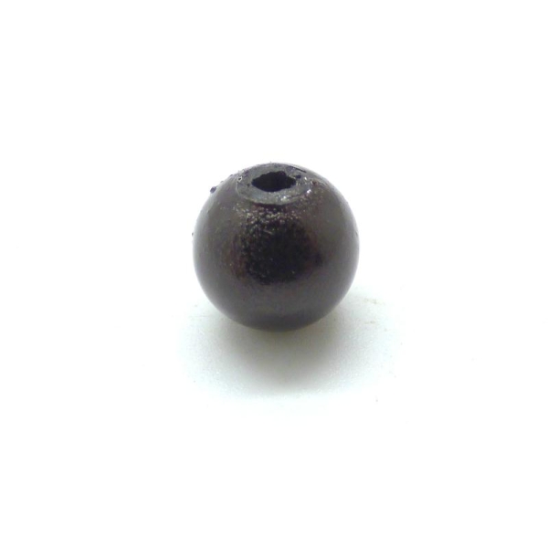 20 Perle Acrylique Magique Noir 8mm - Photo n°1