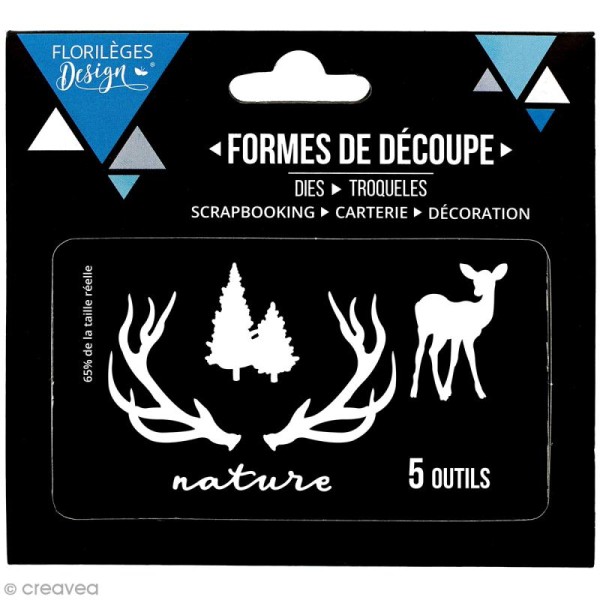 Die Florilèges Design - Nature et sapins - 5 pcs - Photo n°1