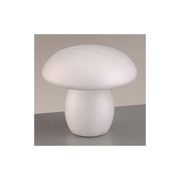 Grand champignon en polystyrène, 13 cm - Photo n°1