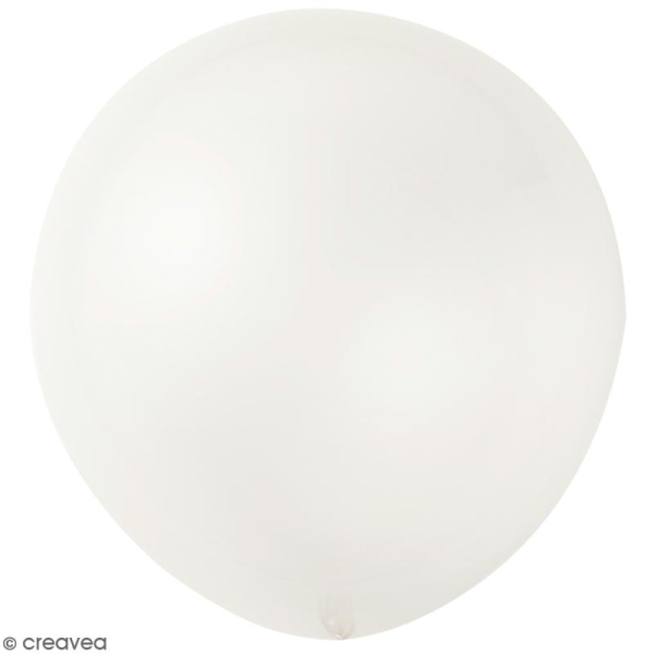 Maxi Ballons de baudruche Rico Design YEY - Transparent - 90 cm - 2 pcs - Photo n°1