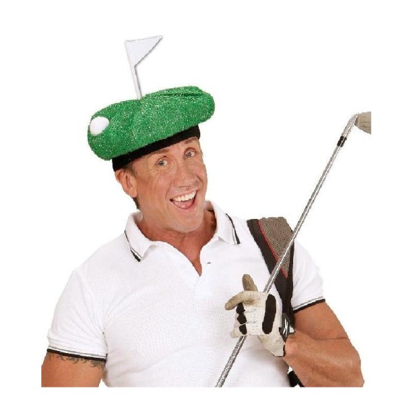 Casquette golfeur verte adulte - Taille Unique - Photo n°1