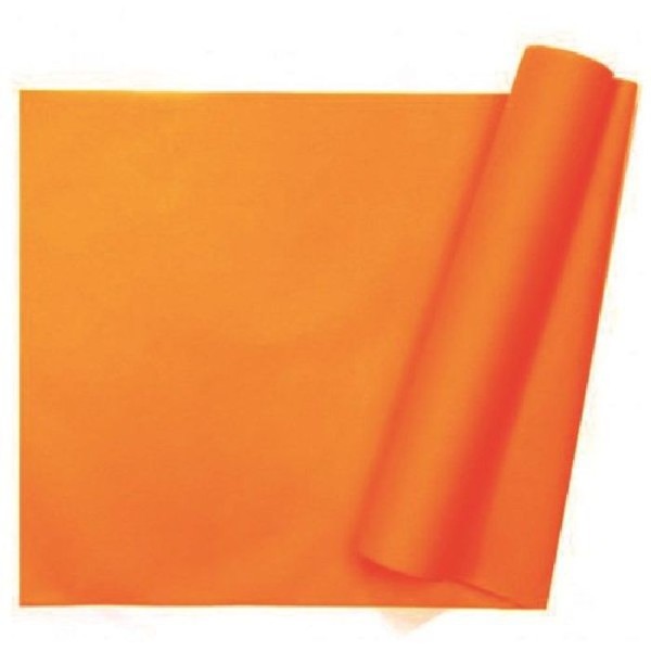 Chemin de Table intissé Orange en polyester 29 cm x 10 m - Photo n°1