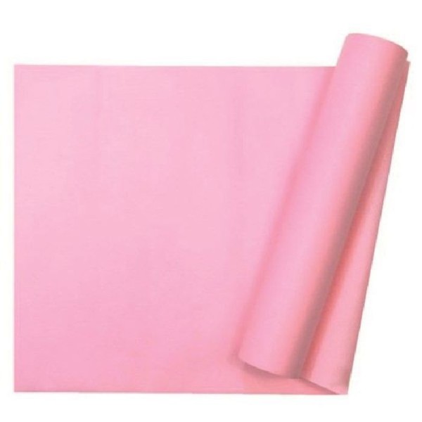 Chemin de table intissé rose en polyester - 29 cm x 10 m - Photo n°1