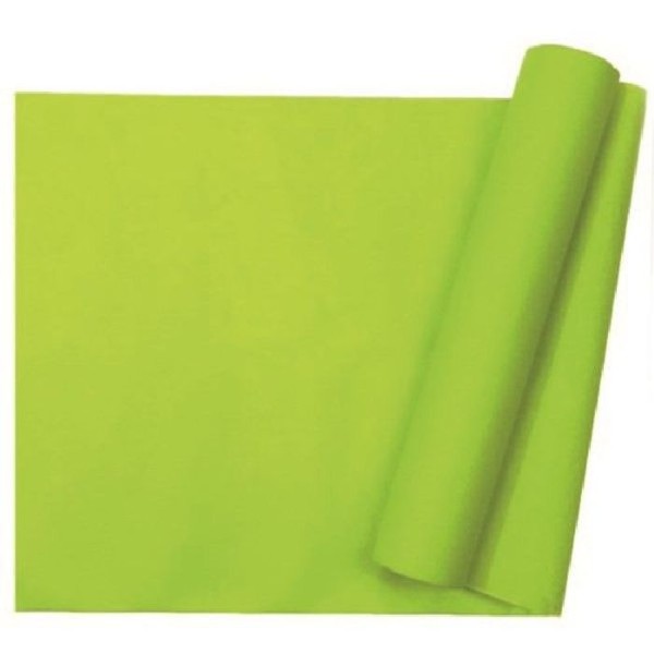 Chemin de table intissé vert en polyester - 29 cm x 10 m - Photo n°1