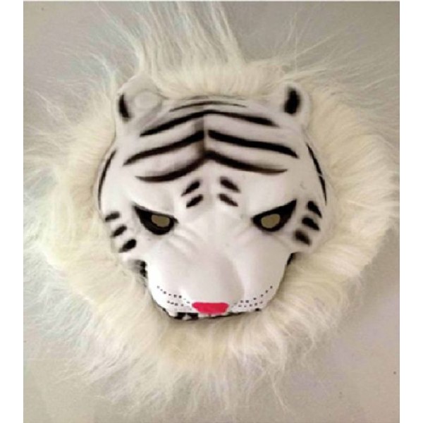 Masque Tigre Blanc (Élastomère) - Photo n°1