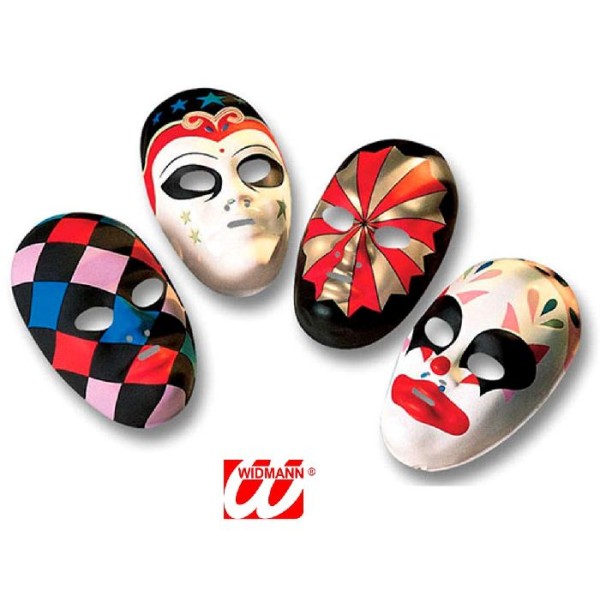 1 Masque Carnaval (couleurs assorties) - Photo n°1