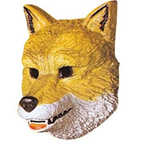 4 Masques loup enfant en PVC 3D - 22 x 16 cm - Photo n°1