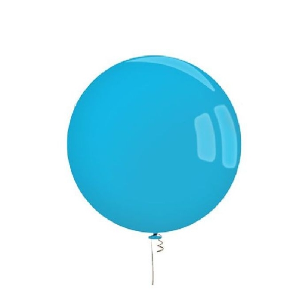 Ballon ultra géant bleu diam. 70 cm - Photo n°1