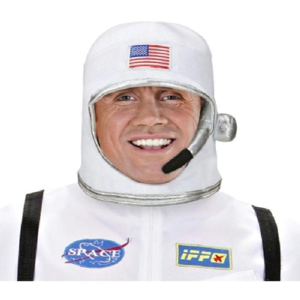Casque astronaute tissu - Photo n°1