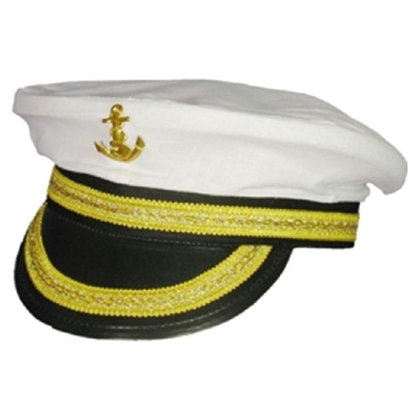 Casquette Amiral luxe ajustable - Photo n°1