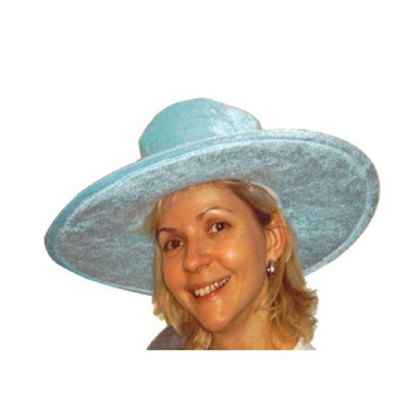 Chapeau fashion bleu - Photo n°1
