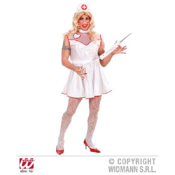 Déguisement infirmière drag queen - (44/48) - Photo n°1