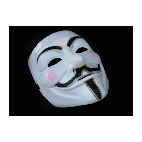 Masque Anonymous Rigide (PVC) - Photo n°1