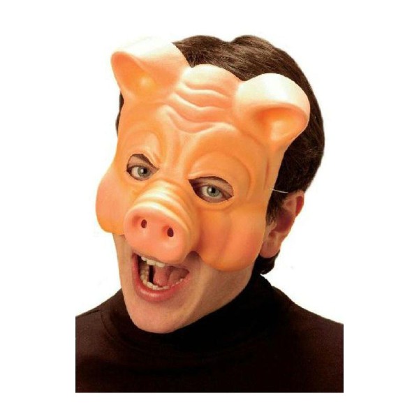 Masque cochon élastomère - Photo n°1