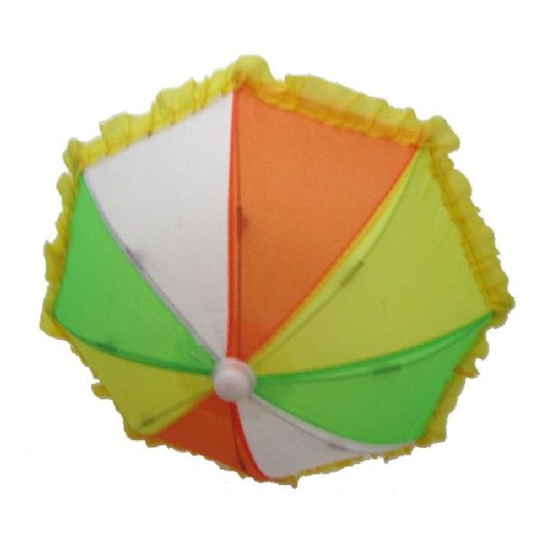 Mini ombrelle multicolore 28 cm - Photo n°2