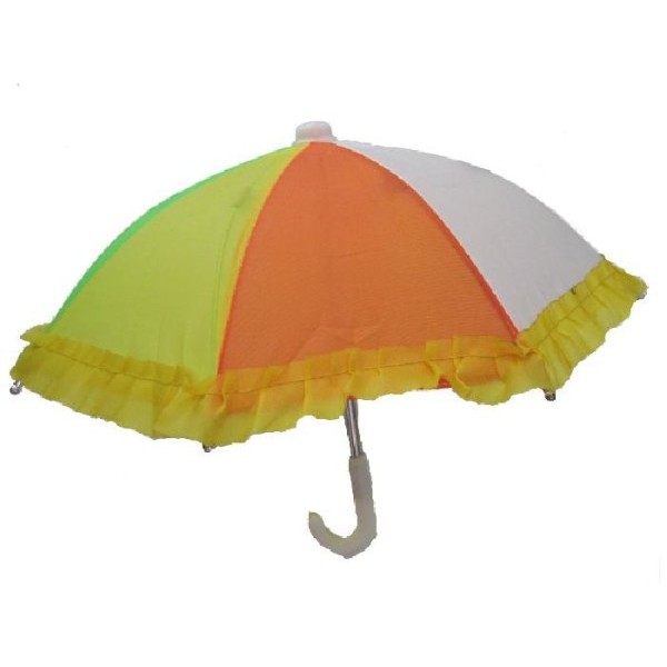 Mini ombrelle multicolore 28 cm - Photo n°1
