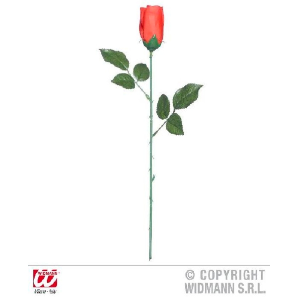 Rose en tissu 44 cm - Photo n°1