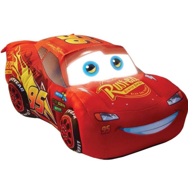 Disney Voiture Torche Inclinable Rouge Worl320024 - Photo n°1