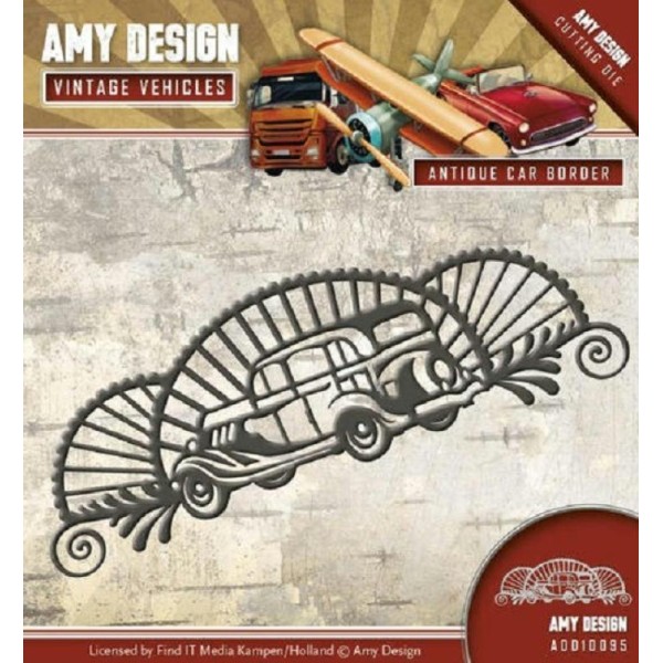 Die Amy Design - Bordure voiture vintage - Photo n°1