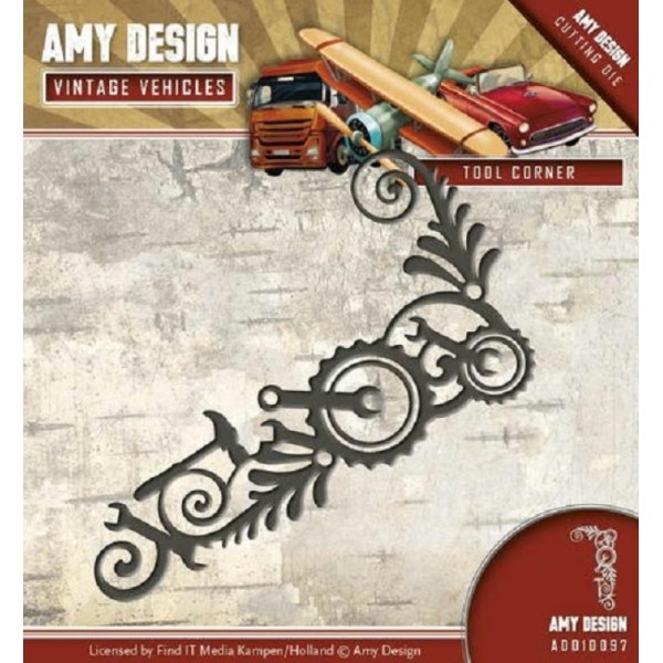 Die Amy Design - Coin outil et rouage - Photo n°1