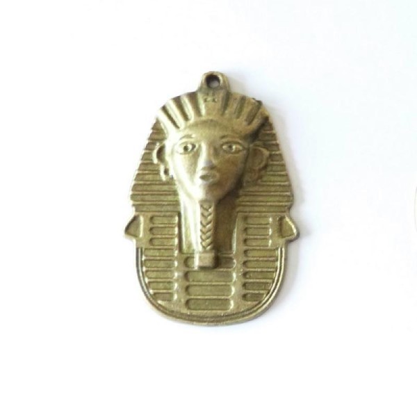1 breloque charm bronze fabrication bijoux PHARAON EGYPTE 2 - Photo n°1