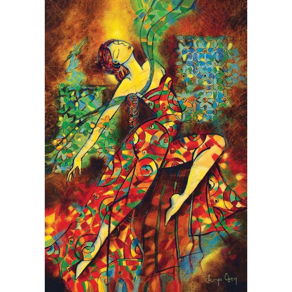 La danseuse en couleur - Puzzle 500 pcs Anatolian - Photo n°1