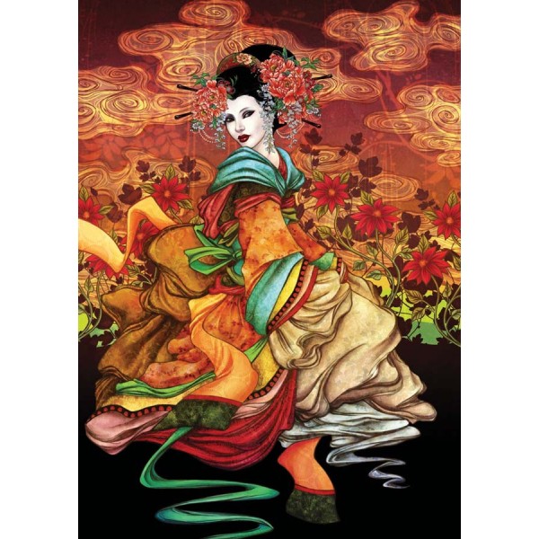 Geisha - Puzzle 1500 pcs Anatolian - Photo n°1