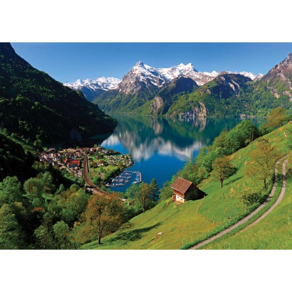 Lac Lucerne (Suisse) - Puzzle 1500 pcs Anatolian - Photo n°1