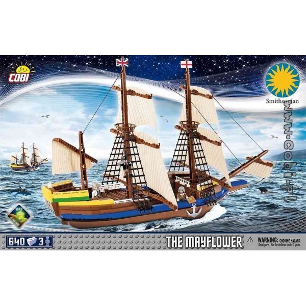 Mayflower - 640 pièces - 3 figurines Cobi - Photo n°1