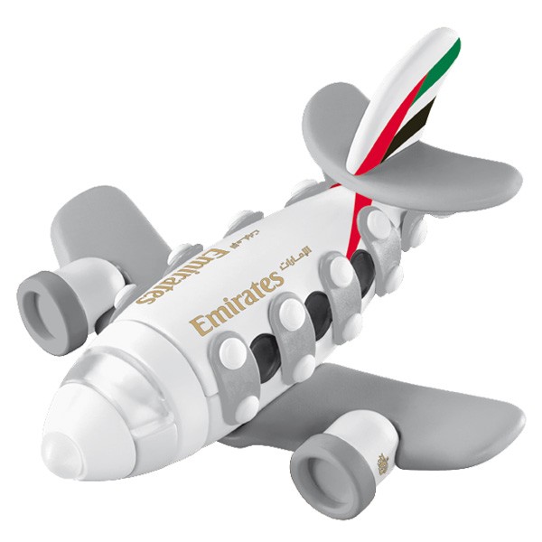 Jet Emirates à assembler - 12.5x13x7 cm Mic O Mic - Photo n°1