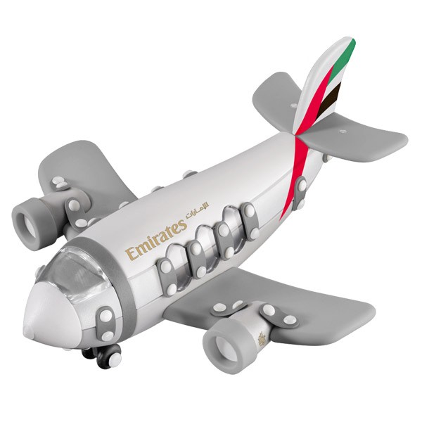 Jet Emirates à assembler - 25.4x24.2x11.8 cm Mic O Mic - Photo n°1