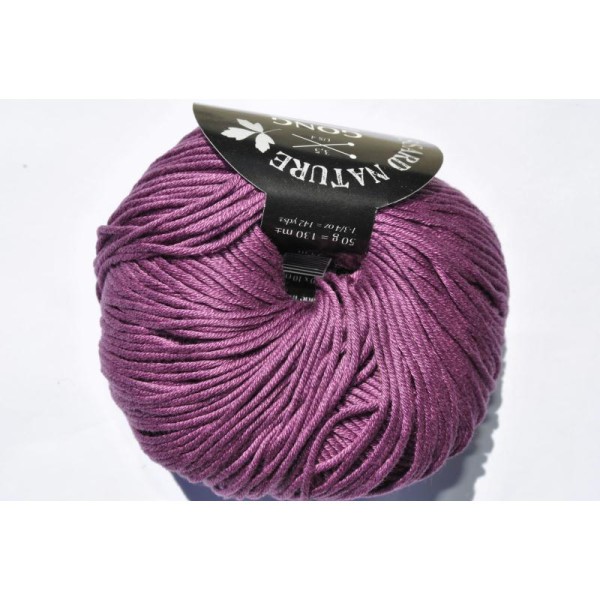 Coton Gong Plassard Violet Pourpre Prune 464 - Photo n°1
