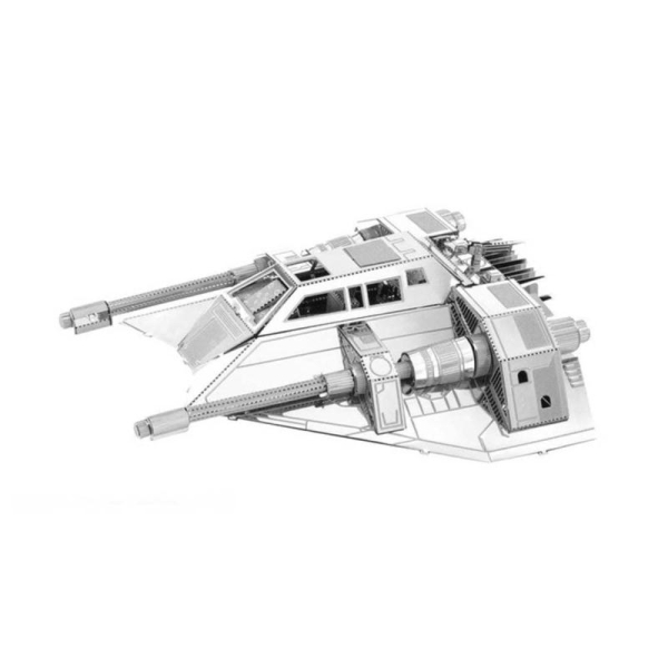 Star Wars - Snowspeeder - Kit métal pré-découpé au laser, à assembler sans colle - Photo n°1