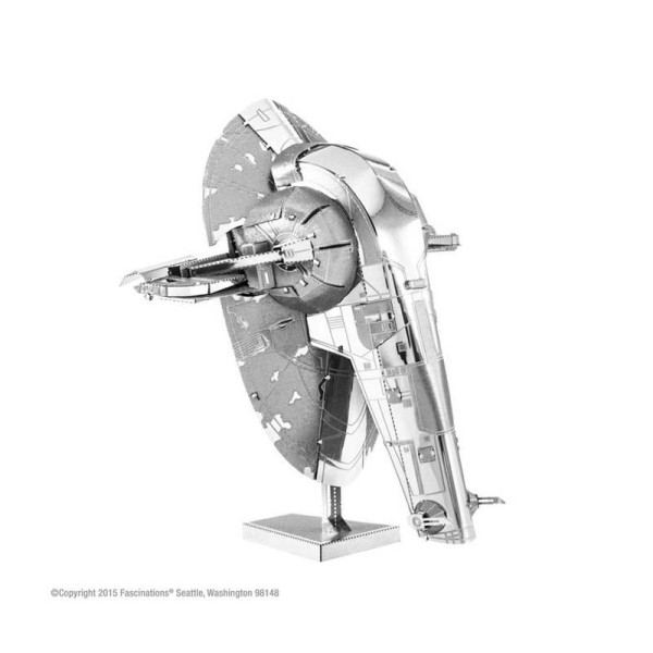 Star Wars - Slave I - Kit métal pré-découpé au laser, à assembler sans colle - Photo n°1