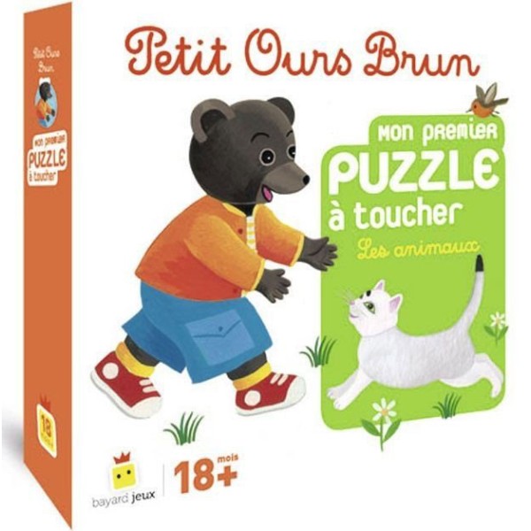 Petit Ours Brun - Mon premier puzzle à toucher, Les animaux - Photo n°1