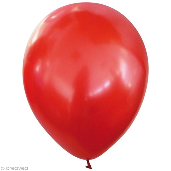 Ballon Rouge métal x 25 pour mariage - Photo n°1