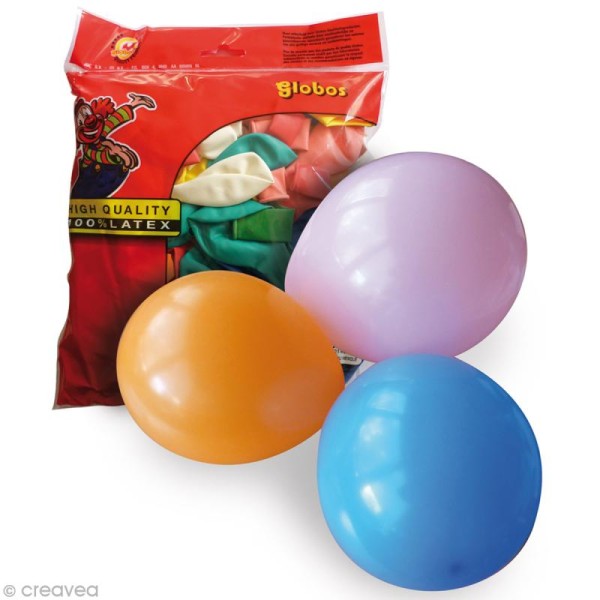 Ballon de baudruche 25 cm x 100 - Photo n°1