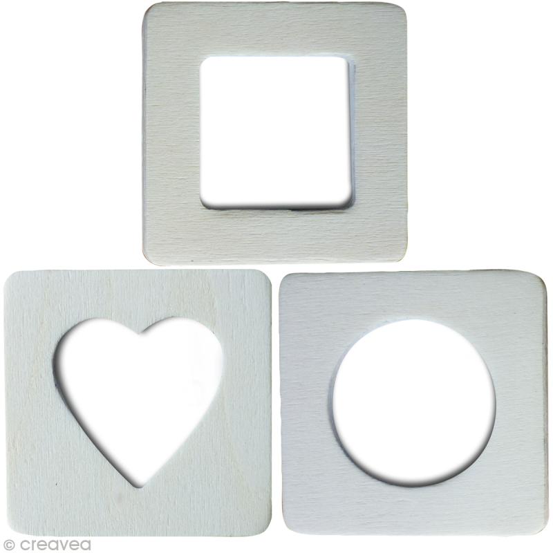 6 x Mini-Cadre Photo Color Miniframes Aimant/PVC - Icons | Magnosphere Shop