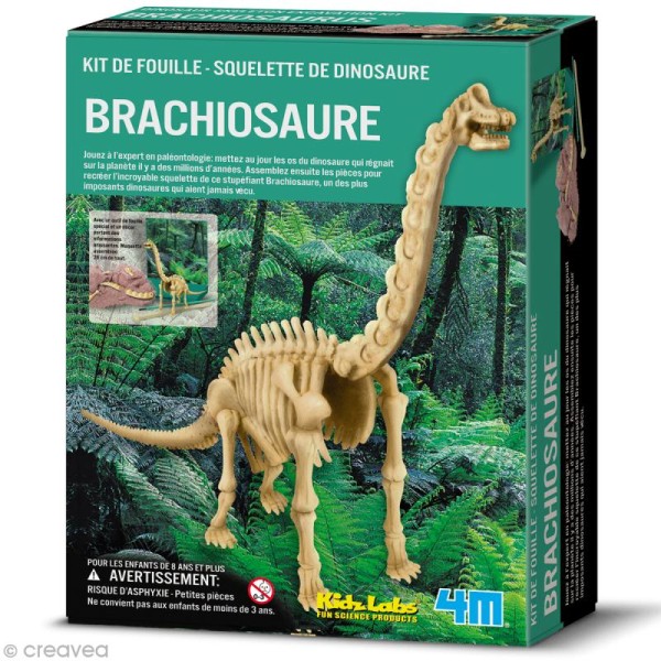 Kit de fouille - Squelette de dinosaure - Brachiosaure - Photo n°1
