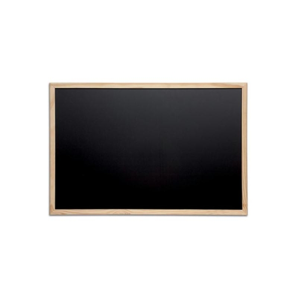Tableau noir avec cadre en bois 800 x 600 mm - Photo n°1