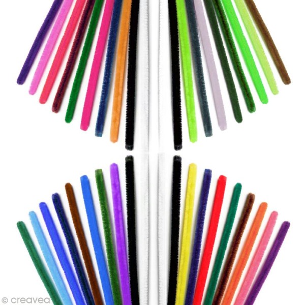 Assortiment de fil cure-pire Multicolore 30 cm x 210 gros conditionnement - Photo n°1