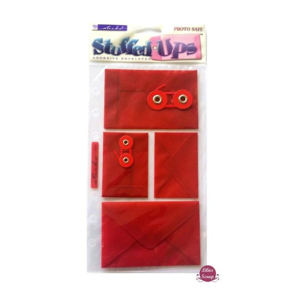 Stickers 3D  enveloppes adhésives 18 x 10 cm Sticko - Photo n°1