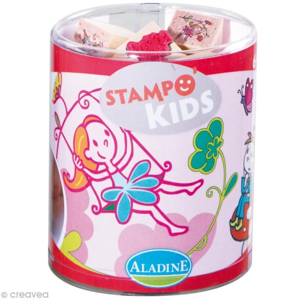 Kit 15 tampons Stampo'kids Les fées - Photo n°1