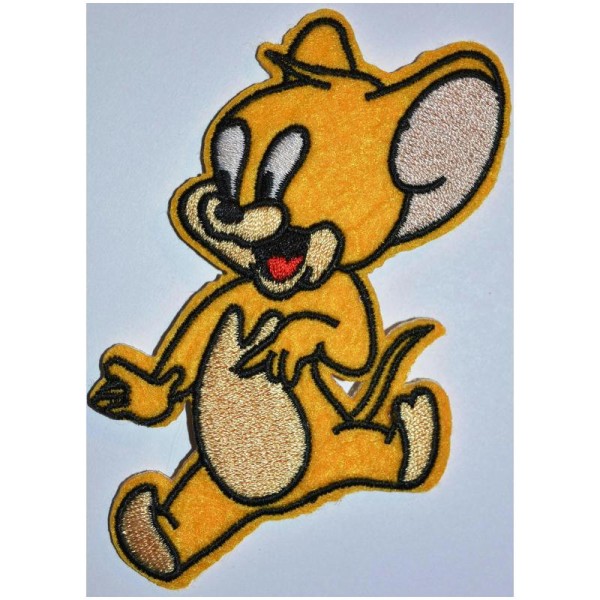 APPLIQUE THERMOCOLLANT :  Tom et Jerry 105*65mm - Photo n°1