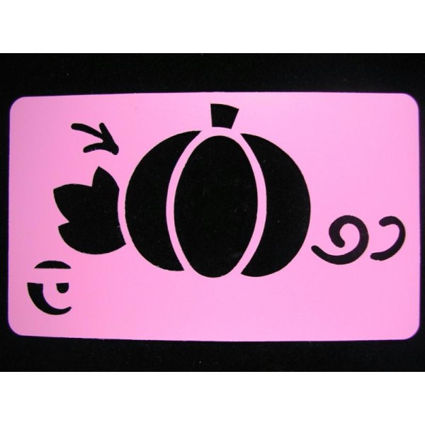 POCHOIR ROSE  vinyle lavable 12*7cm : thème fall (n° 7) - Photo n°1