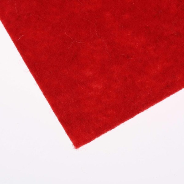 Feutrine rouge 30 x 30 cm - Photo n°1