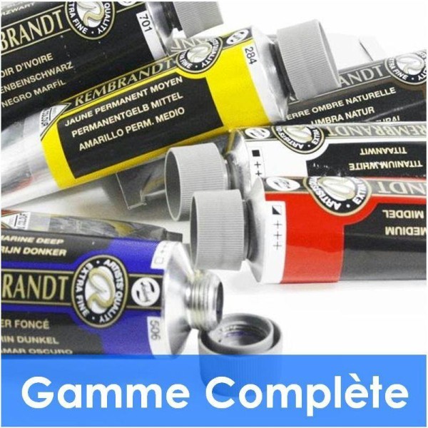 Gamme complète Huile Rembrandt 15ml - Photo n°1