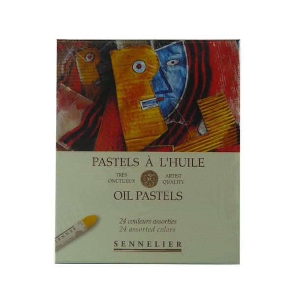 Boîte 24 Pastels à l'huile Sennelier - Photo n°1