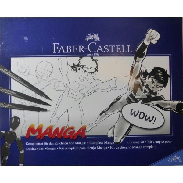 Kit complet pour dessiner des Mangas Faber-Castell - Photo n°1